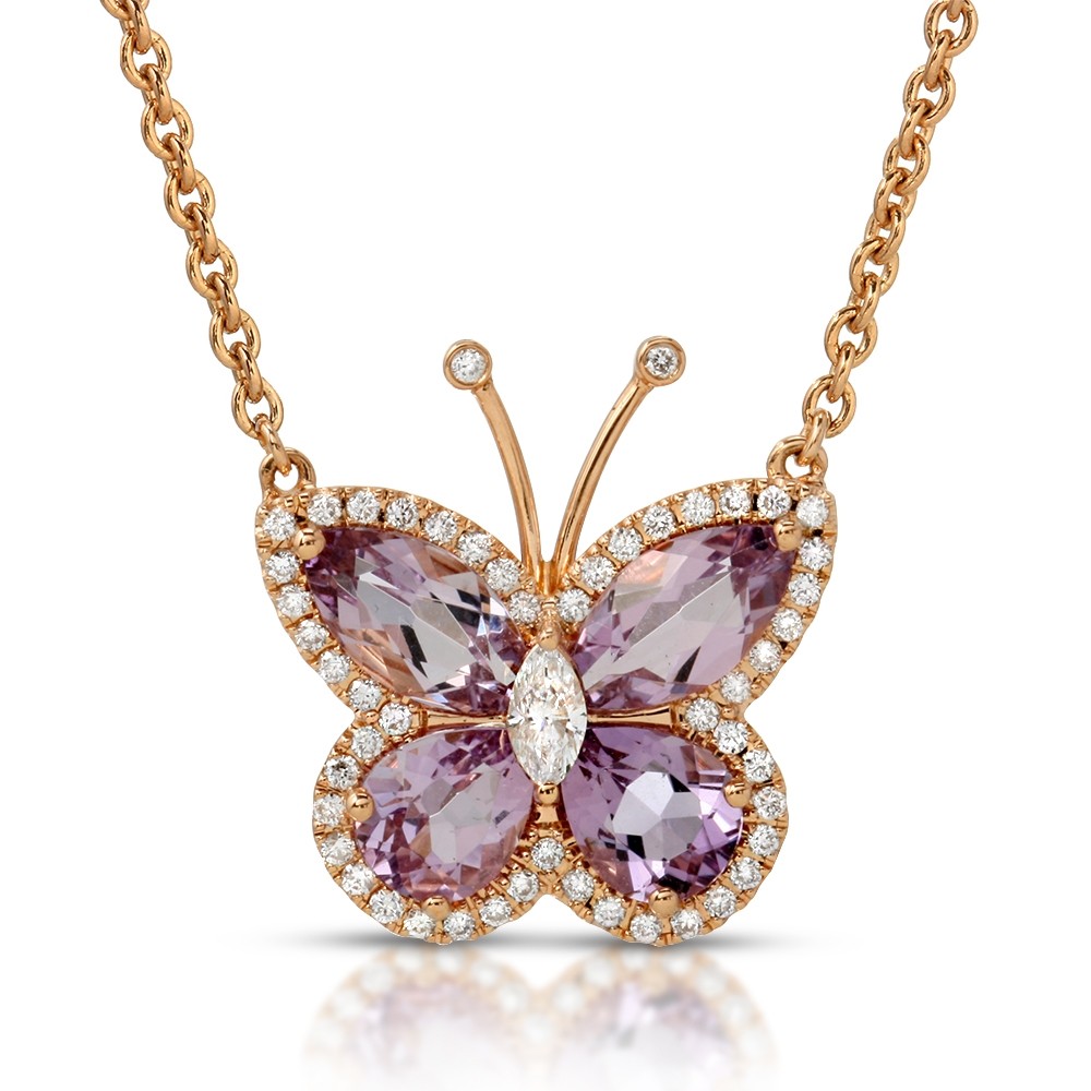 AB5 Amethyst Butterfly Cluster
